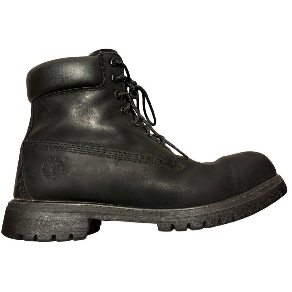 Timberland 6” 10073 Mens 11 Black NuBuck Leather Waterproof PrimaLoft 400g Boots
